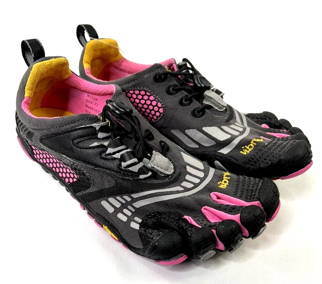 Vibram Fivefingers Komodosport Shoes Womens Size 6.5 US 37 EU Black Pink