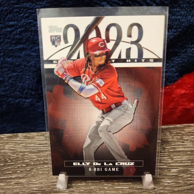 2024 TOPPS SERIES 1 Elly De La Cruz RC 2023 Greatest Hits Inserto 23GH