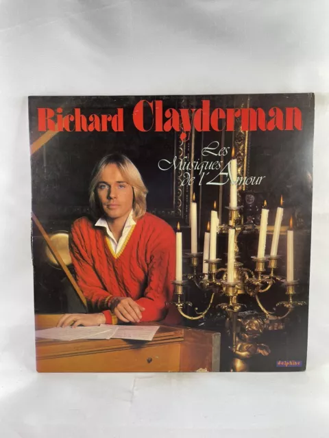 Richard Clayderman - Les Musiques De L'amour - 12 Inch Used Vinyl Record Lp  -