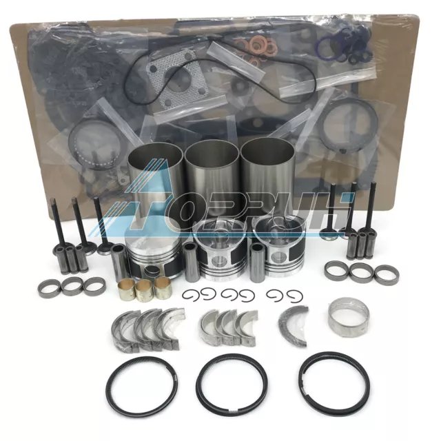 STD Overhaul Rebuild Kit For Kubota D850 D850-5B Engine B1550HST B6200D B6200E