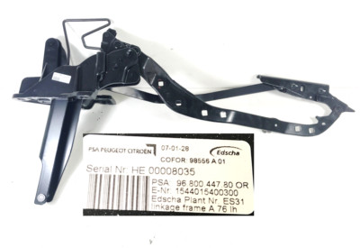 Copertura sinistra GUARNIZIONE TETTO 8446q0 207 CC CABRIO ORIGINALE PEUGEOT 