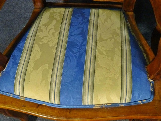 Set of 8 French Louis XV Carved Walnut Twist Back Dining Chairs, C1960s 6