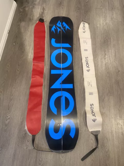 Jones Explorer 156 Split Snowboard & Skins as New 2