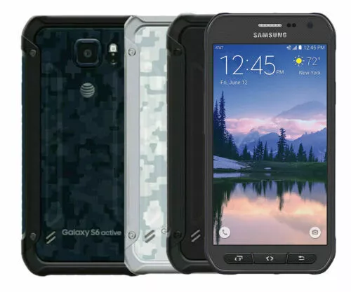 Samsung Galaxy S6 Active G890A GSM ATT unlocked 32GB Android Smartphone Open Box