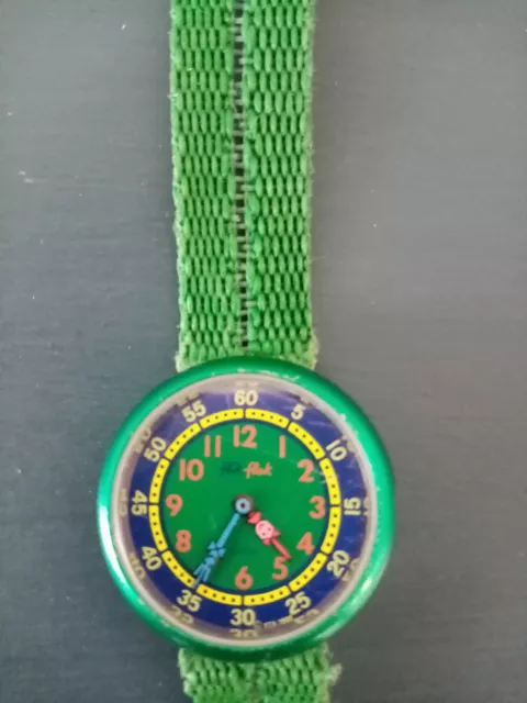 Montre flik online flak verte