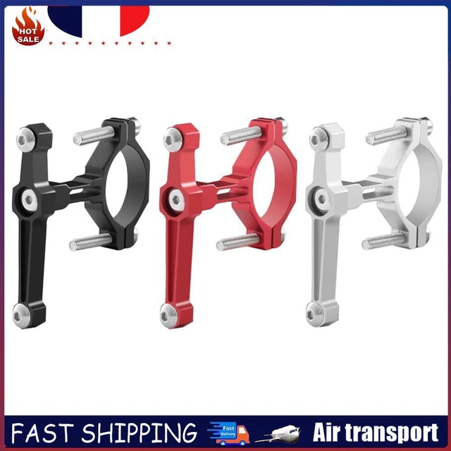 Adaptateur Porte-bidon Universel En Aluminium Pour Vélo - Fixation Sur Tige De Selle Ou Guidon (22,2-31,8mm)