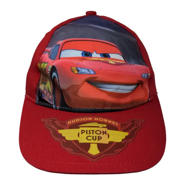 Disney Pixar Boys' Cars Lightning McQueen Hat - Piston Cup Baseball Cap  (Toddler/Boy)