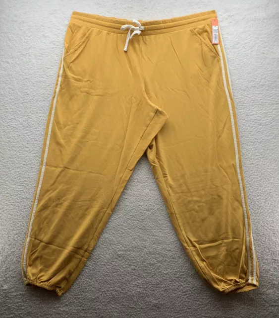NWT COLSIE PULL On Joggers French Terry Yellow Lounge Pant Womens Plus 2X  NEW £8.51 - PicClick UK