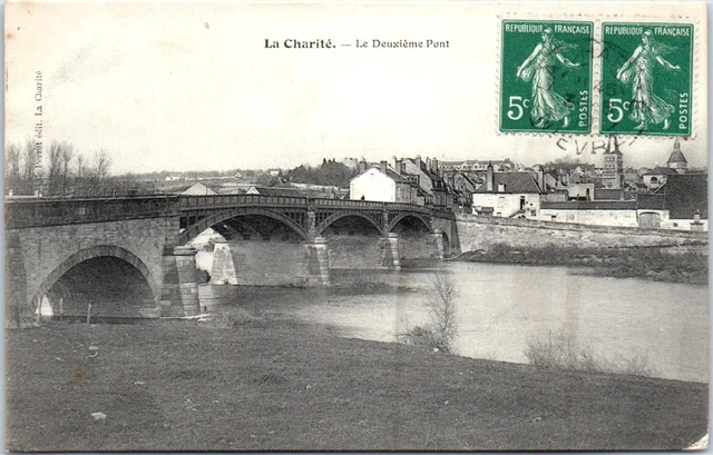 58 LA CHARITE SUR LOIRE  carte postale ancienne [JR07969]