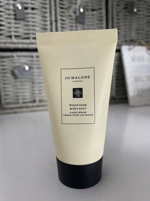 Jo Malone London Wood Sage & Sea Salt Hand Cream 30ml - New - Travel Size