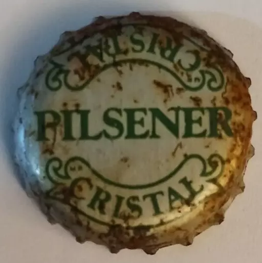 Chile Bottle Cap (#060) Beer Pilsener Cristal