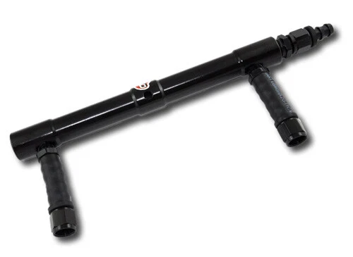 Fuel Log With Push Lock Inlet Fitting