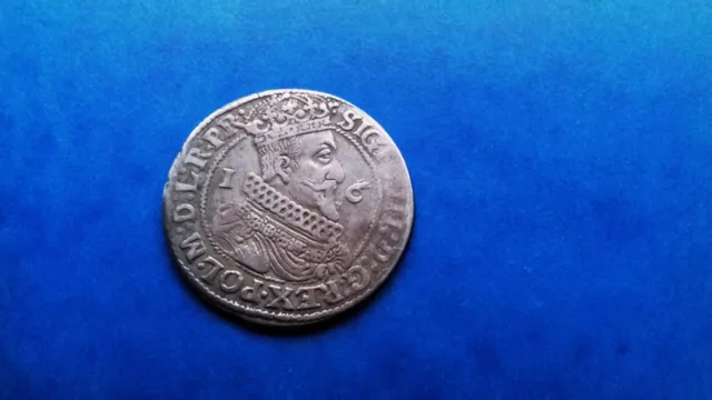 POLEN 1/4 Taler Ort 1624 Danzig Sigismund III (1587-1632)