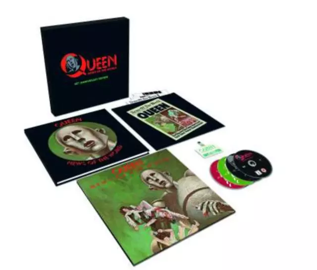 Queen - News Of The World Limited 3Cd+Dvd+Lp Super Deluxe Box Set