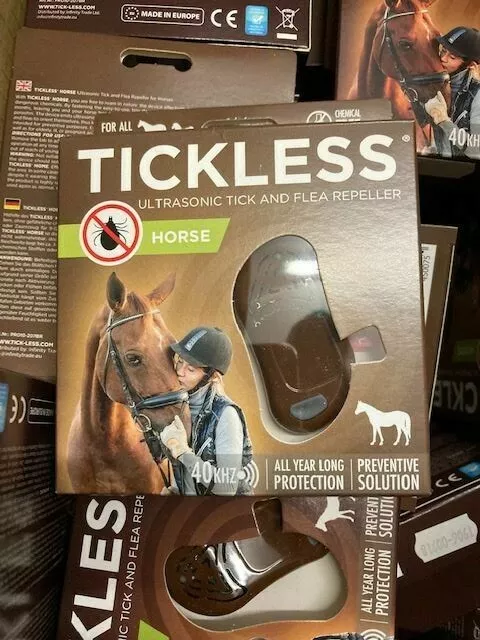 1 x Tickless Horse Pro 105 BR braun Zeckenschutz für Pferde / Tiere