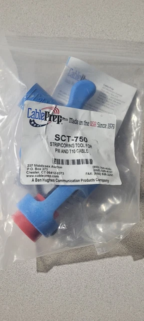 Cable Prep S.C.T. 750 Syrip/Core Tool for Plll and T-10 cable
