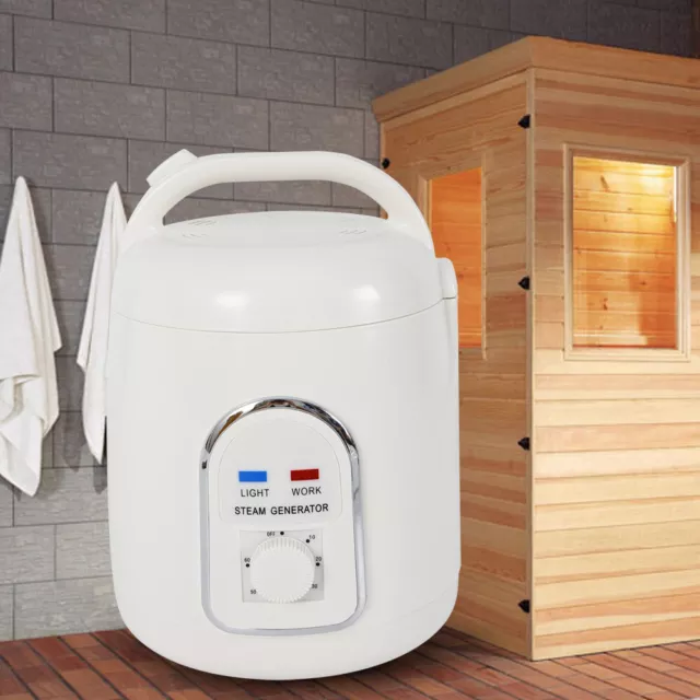 1.5L Portable Sauna Room Spa Steamer Steam Pot Generator Health Bath Heater Pot