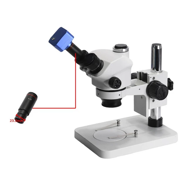 Soluzione ottimizzata con adattatore 0 5X CMount per microscopio per fotocamera CCD