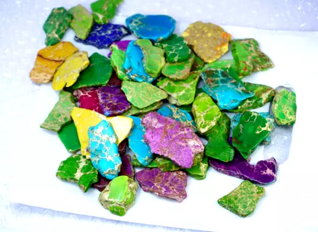 5000 Ct Certified Arizona Mine Mix Color Natural Turquoise Slab Lot Gemstone