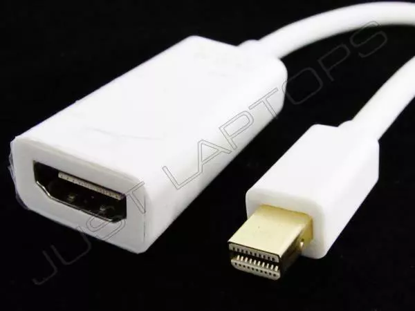 Nuevo 24cm Mini Displayport Macho A HDMI Hembra Adaptador Convertidor Cable 4K