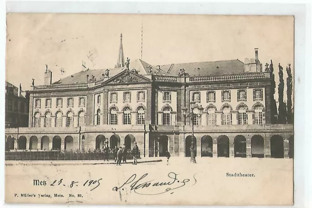 57 Metz , Le Theatre