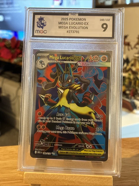 POKÉMON TCG MEGA Lucario EX 160/132 Ultra Rare Full Art £31.90 ...
