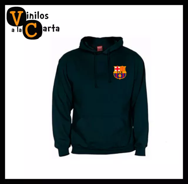 Sudadera capucha FC Barcelona Fútbol Hombre Niño Roly