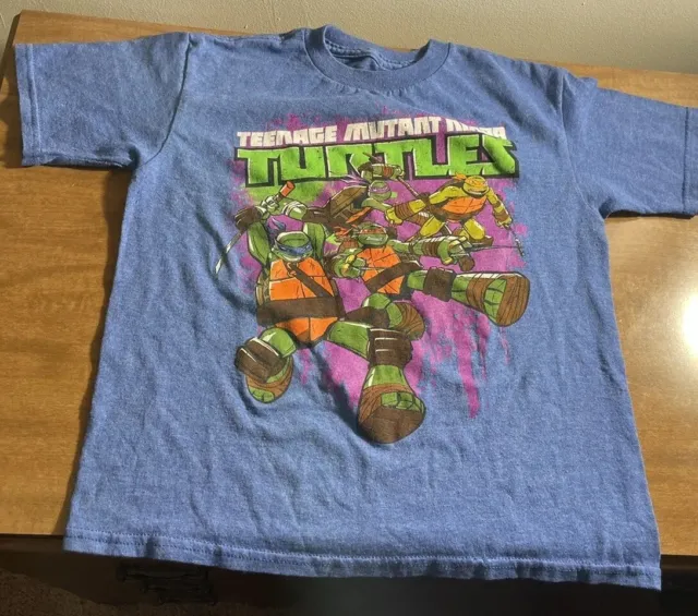 Teenage Mutant Ninja Turtles Awesome! Boy's Youth Size 8 T-Shirt  NWT