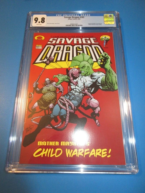 Savage Dragon #102 1st Invincible Key CGC 9.8 NM/M Gorgeous Gem Wow