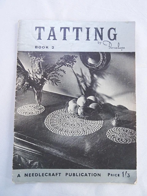 Libro de Patrones de Tatuaje De Colección Años 1940 Libro de Penélope 2 Original Años 40