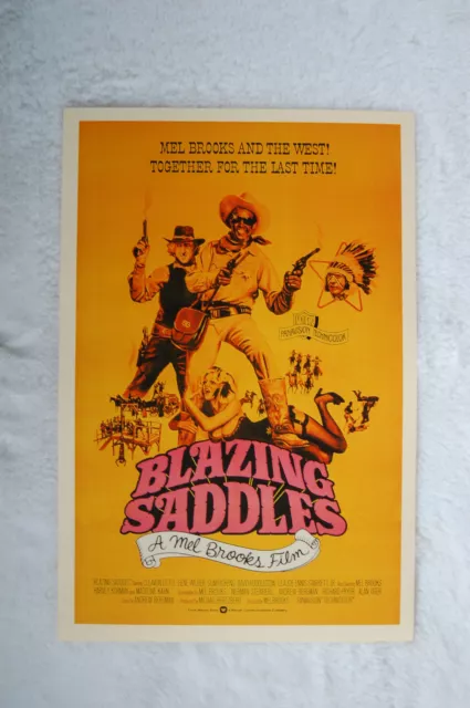 Blazing Saddles #2 Lobby Card Movie Poster
