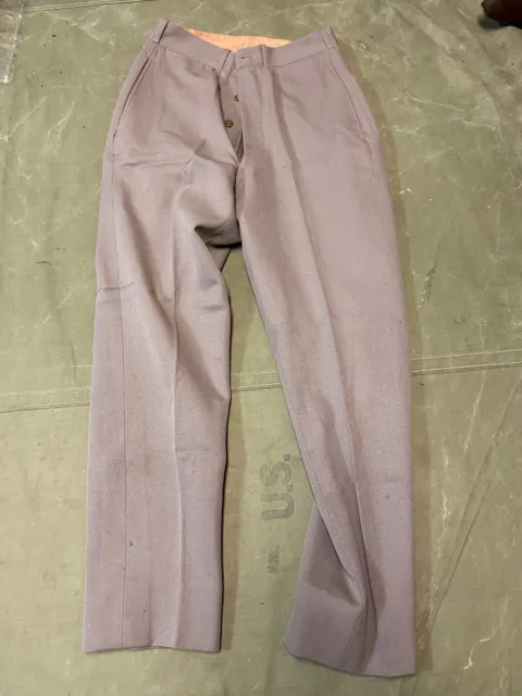 Original Wwii Us Army Officer Class A "Pinks" Trousers- Xsmall 30 Waist