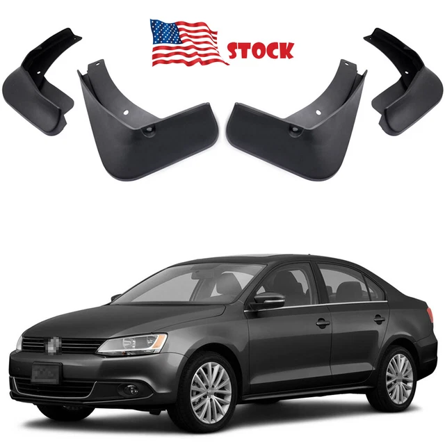 4Pcs Car Mud Flaps Splash Guard Mudguard Fender for 2011-2014 Volkswagen Jetta
