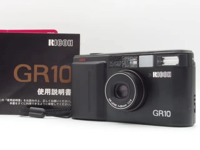 READ [Near MINT] Ricoh GR10 Black 35mm Point & Shoot Film Camera F2.8 From JAPAN