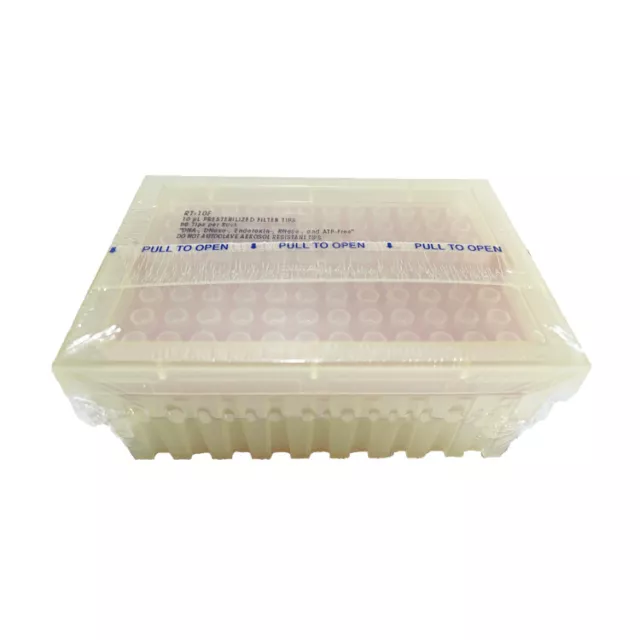 Rainin™ Bioclean™ Filtre Pipette Pointes 10µl - 96 / Rack - Laboratoire Lab