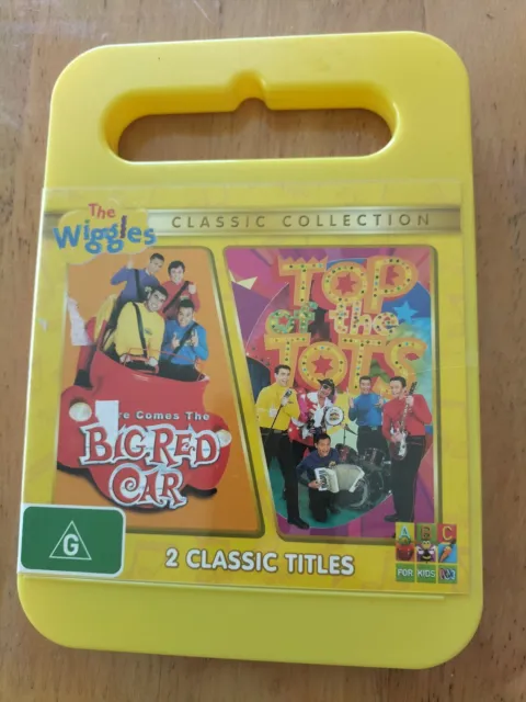The Wiggles Big Red Car top Of The Tots  Dvd