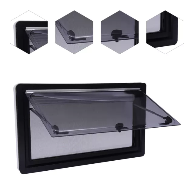 900x500mm Wohnwagen Fenster Seitenfenster Ausstellfenster Wohnmobil RV Camper