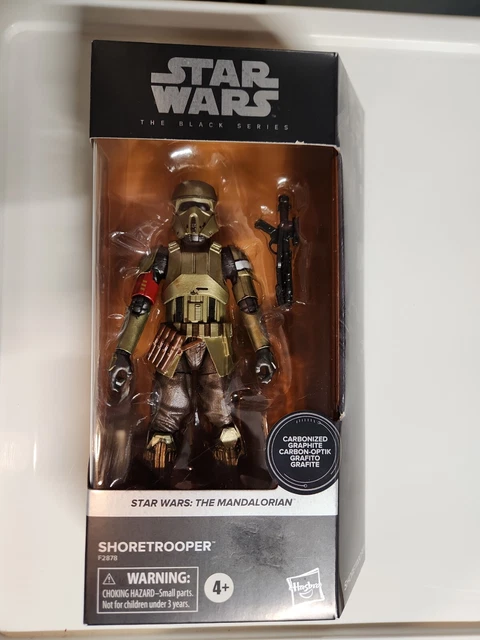 Hasbro Star Wars The Mandalorian Black Series SHORETROOPER Carbonized New sealed