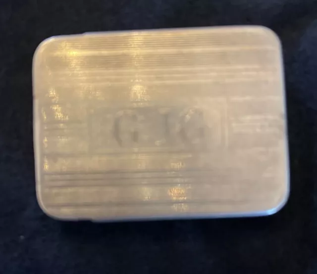 Vintage Tiffany & Co Sterling Snuff Box Pill Box 925 Unique