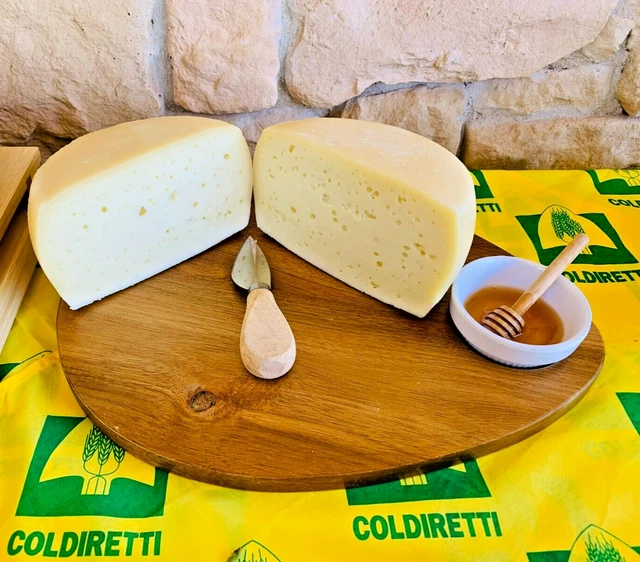 CACIOTTA DI PECORA - FORMAGGIO PECORINO - 300 gr. trancio - 100% ITALIANO