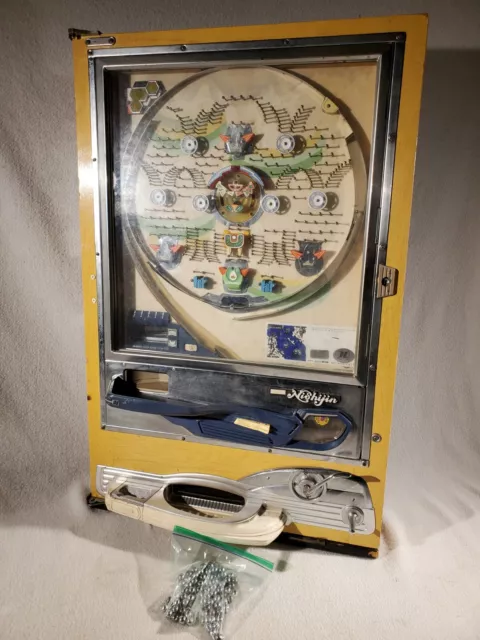 Vtg 1970s Osaka Aoi Umi Nishijin Pachinko Pinball Machine Game w/ Original Balls Vtg 1970s Osaka Aoi Umi Nishijin Pachinko Pinball Machine Game w/ Original Balls