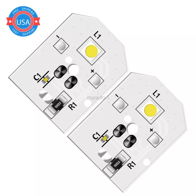 2Pack Refrigerator Light Bulb Fits GE LED Light Replace WR55X25754  WR55X11132