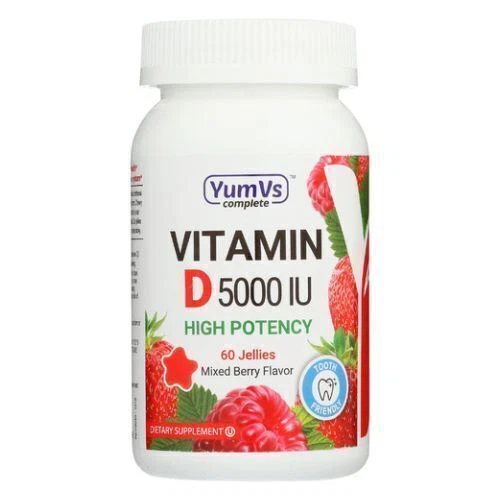 Vitamin D 60 Chewables 5000 IU by Yum-V's