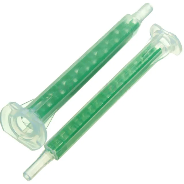 50 pièces tube de mélange résine en plastique F616 vert AB colle idéal pour