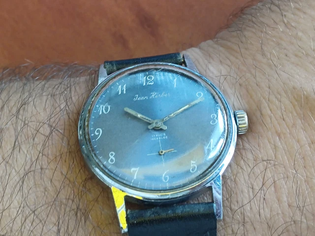 Montre Plongée Recthor Vintage – Mécanique, Homme, Bleue, Révisée, Garantie
