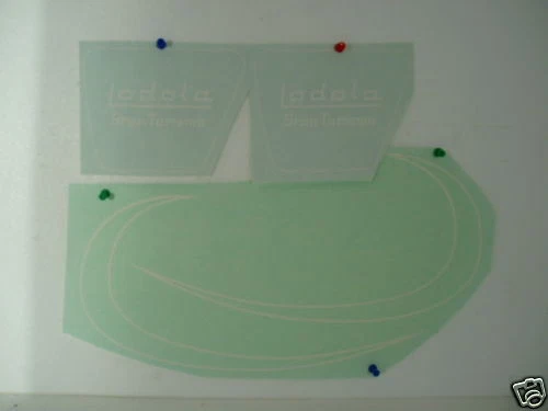Autocollants Décalcomanies Pour Moto Guzzi Nevada 750 (1989/1990) - Noir, Neufs