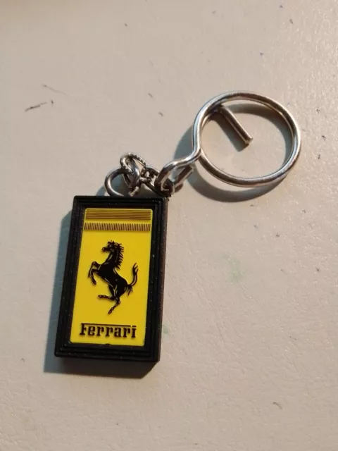 Ferrari Key Chain    . Ferrari  Key Chain  Prancing Horse - ( PLASTIC keychain )