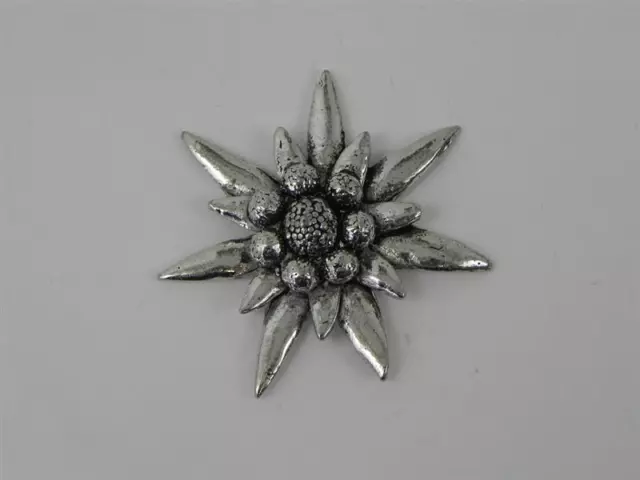 Edelweiss Pin de Solapa Pin Agujón Ideas Regalo Sombrero Adorno Decoración Nuevo
