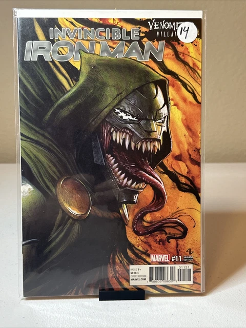 Marvel Comics INVINCIBLE IRON MAN 11 (2017) VENOMIZED Variant DR. DOOM