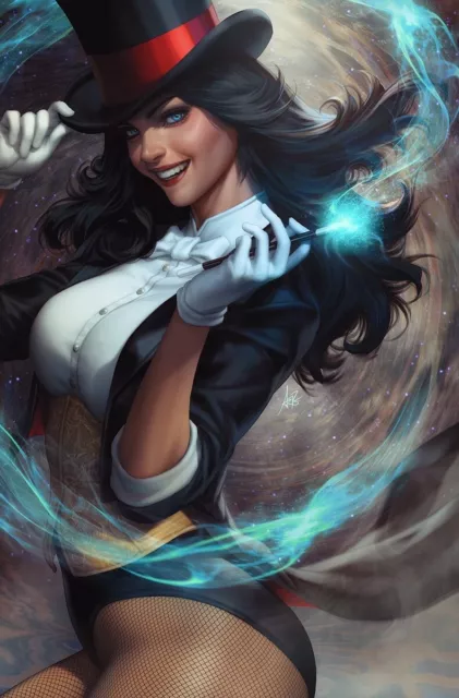 Zatanna Bring Down The House 1 Nm Artgerm Lau Variant  Dc Comics 6/25/24 Presale